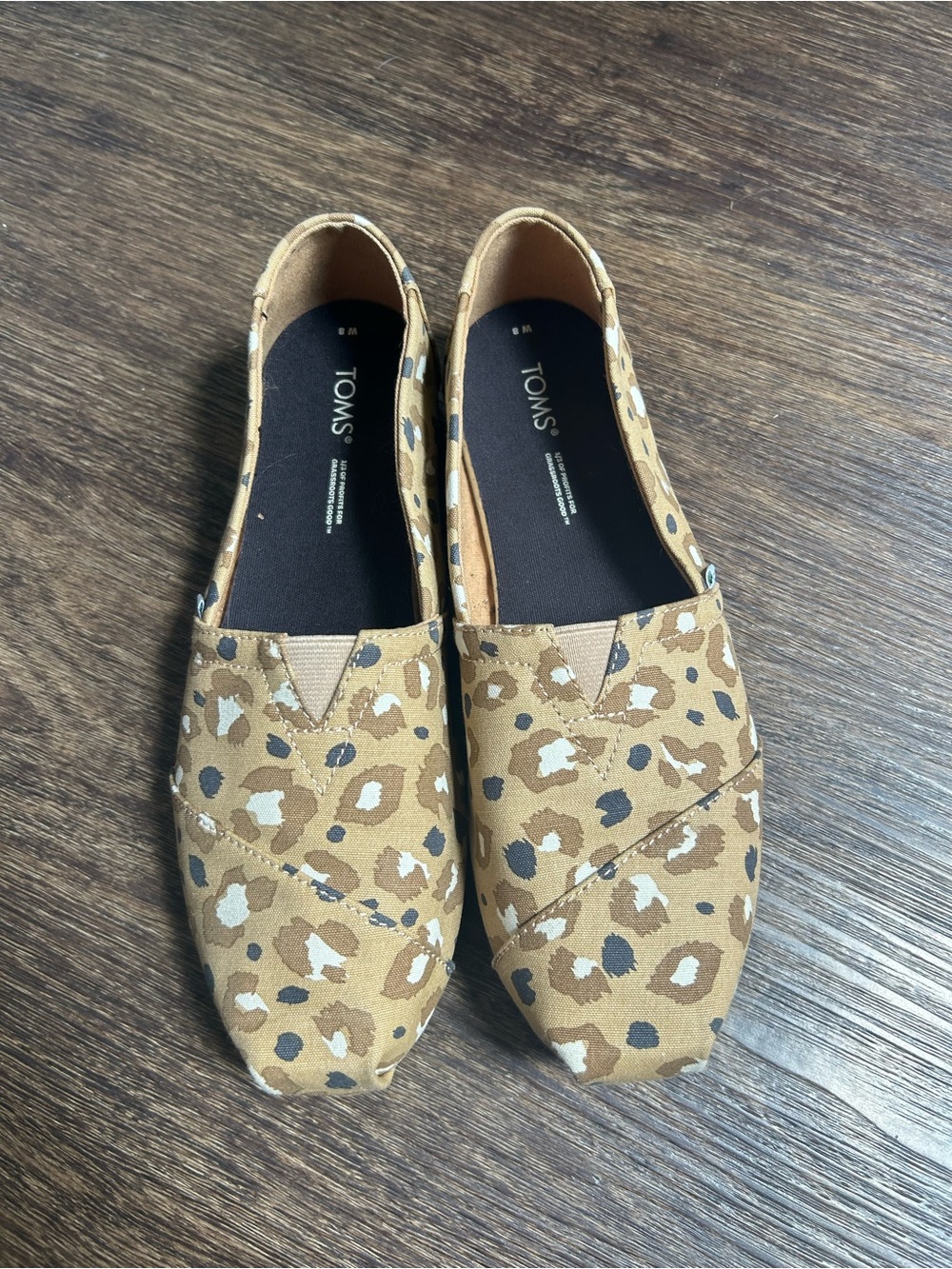 TOMS Women’s Leopard Print Canvas